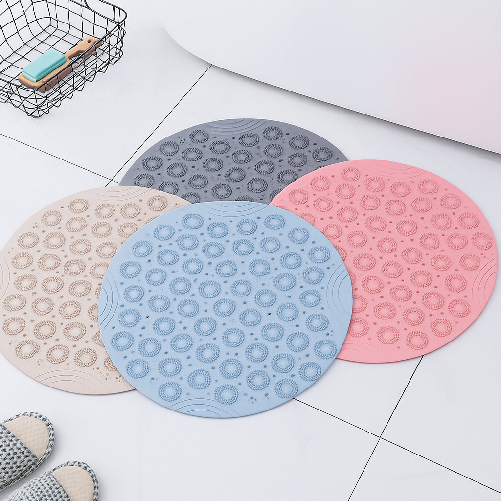🛁 Alfombra de Ducha Antideslizante con Masaje – Relájate y Mantente Seguro