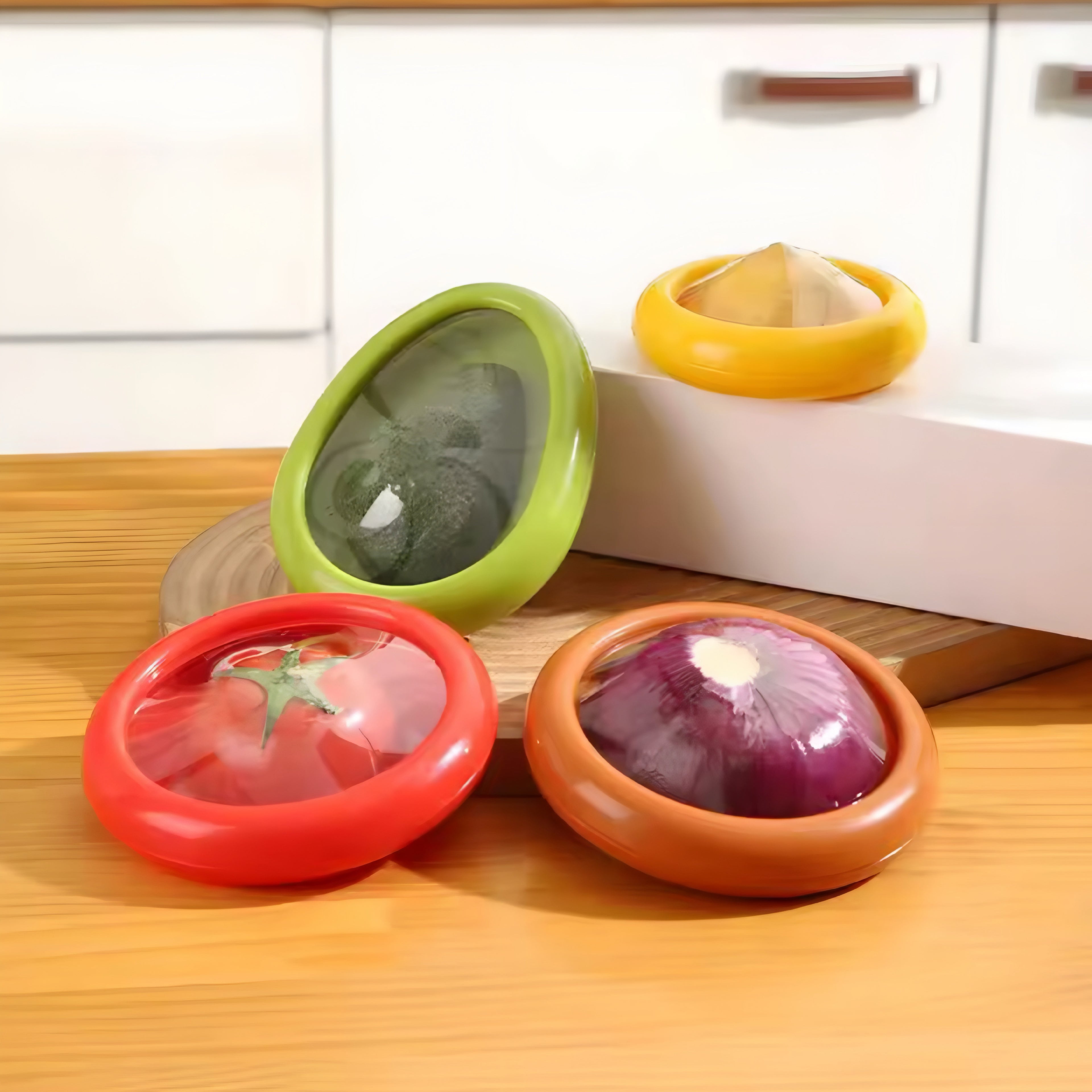 🥑 Contenedor Elástico para Frutas y Verduras – Frescura que Dura Más