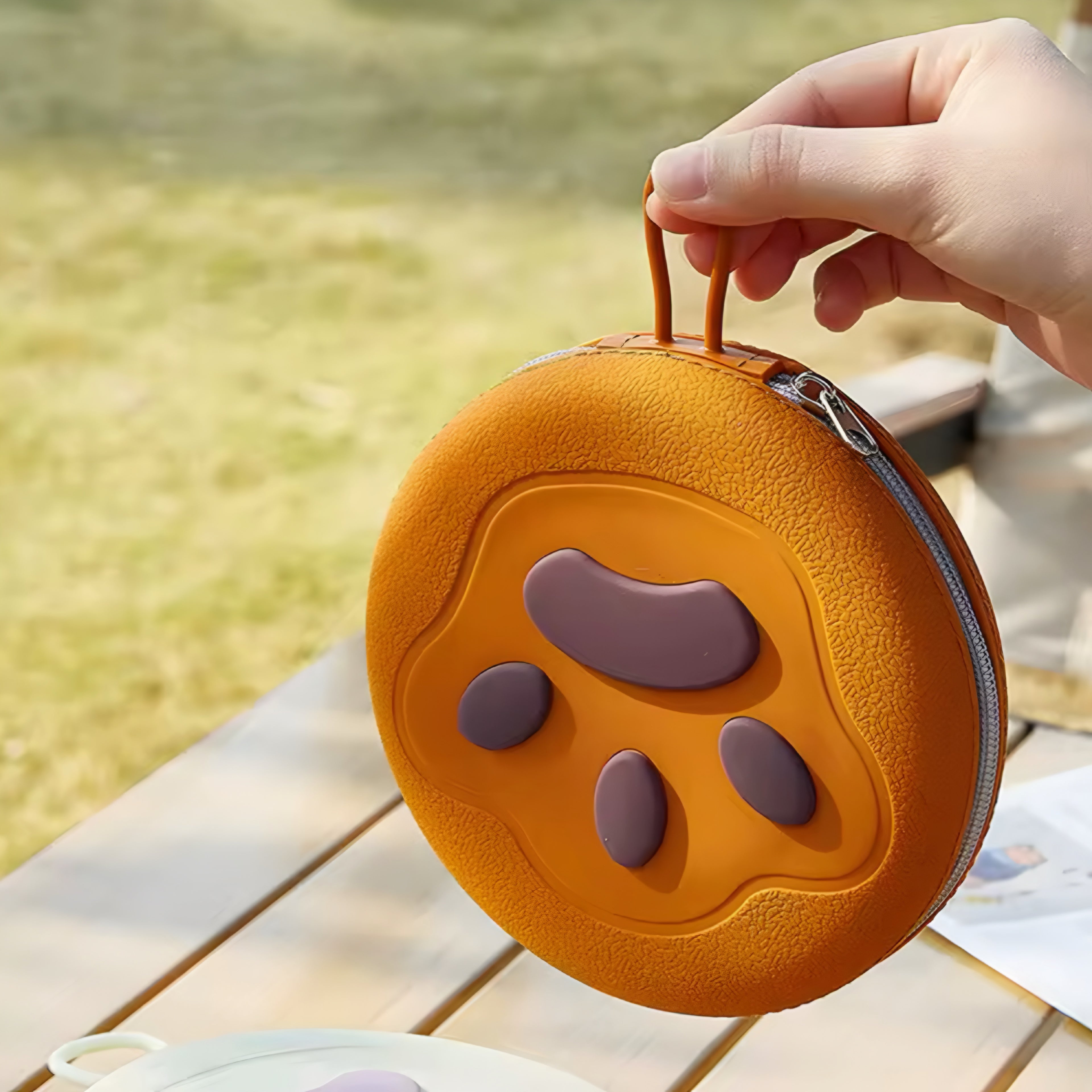 Plato de Silicona Plegable 2 en 1 para Perros – Práctico y Portátil