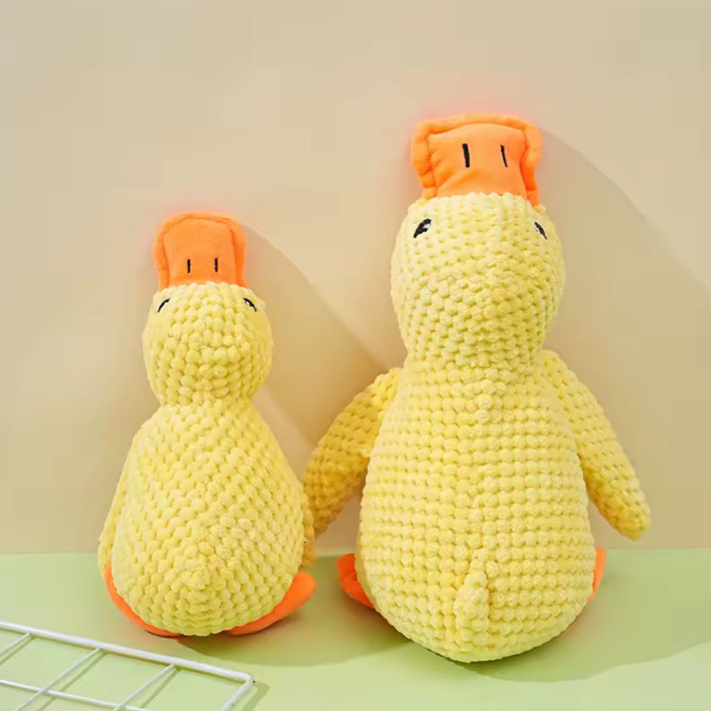 Juguete de Peluche Pato Dormilón para Perros