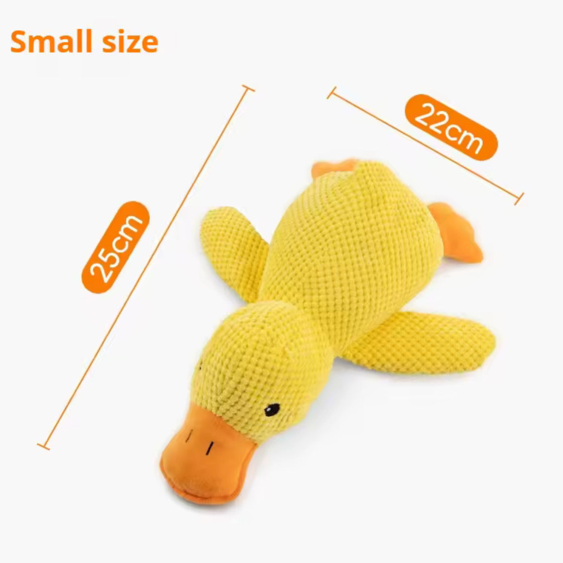 Juguete de Peluche Pato Dormilón para Perros