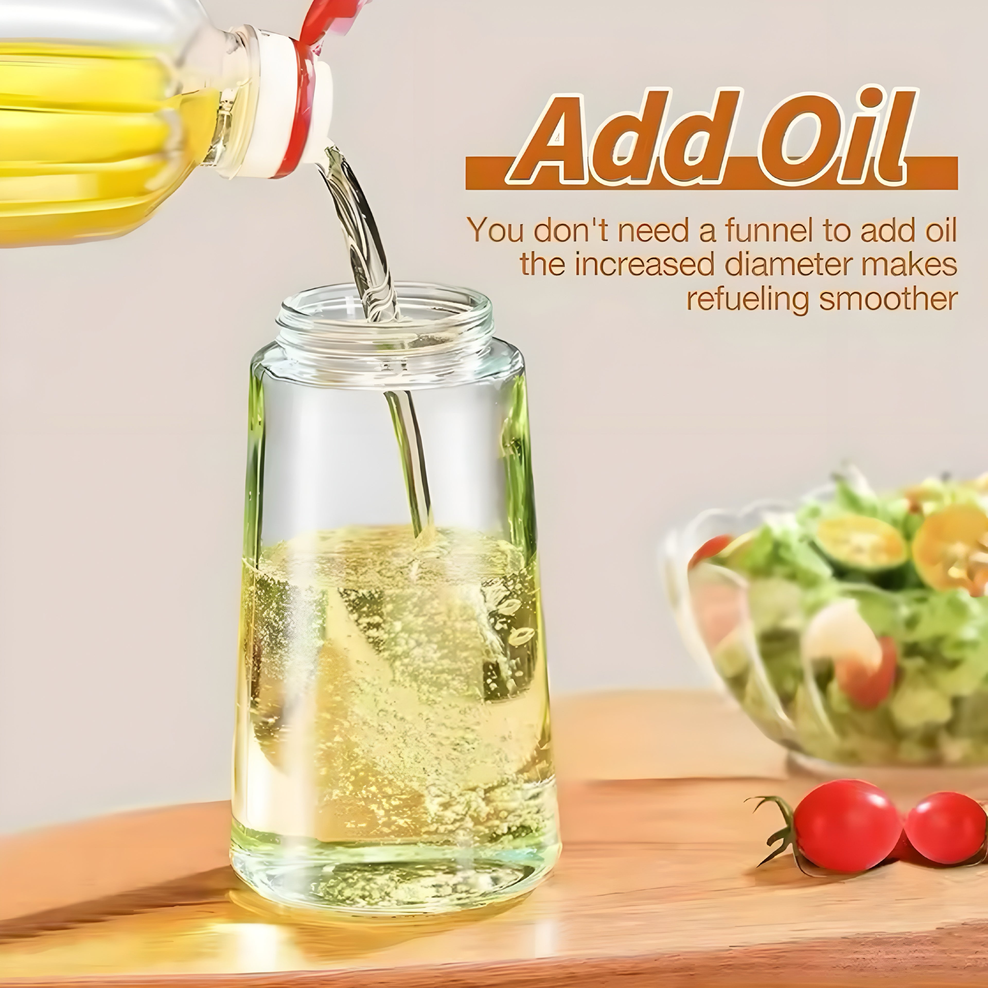 Botella Multifuncional 2 en 1 para Aceite