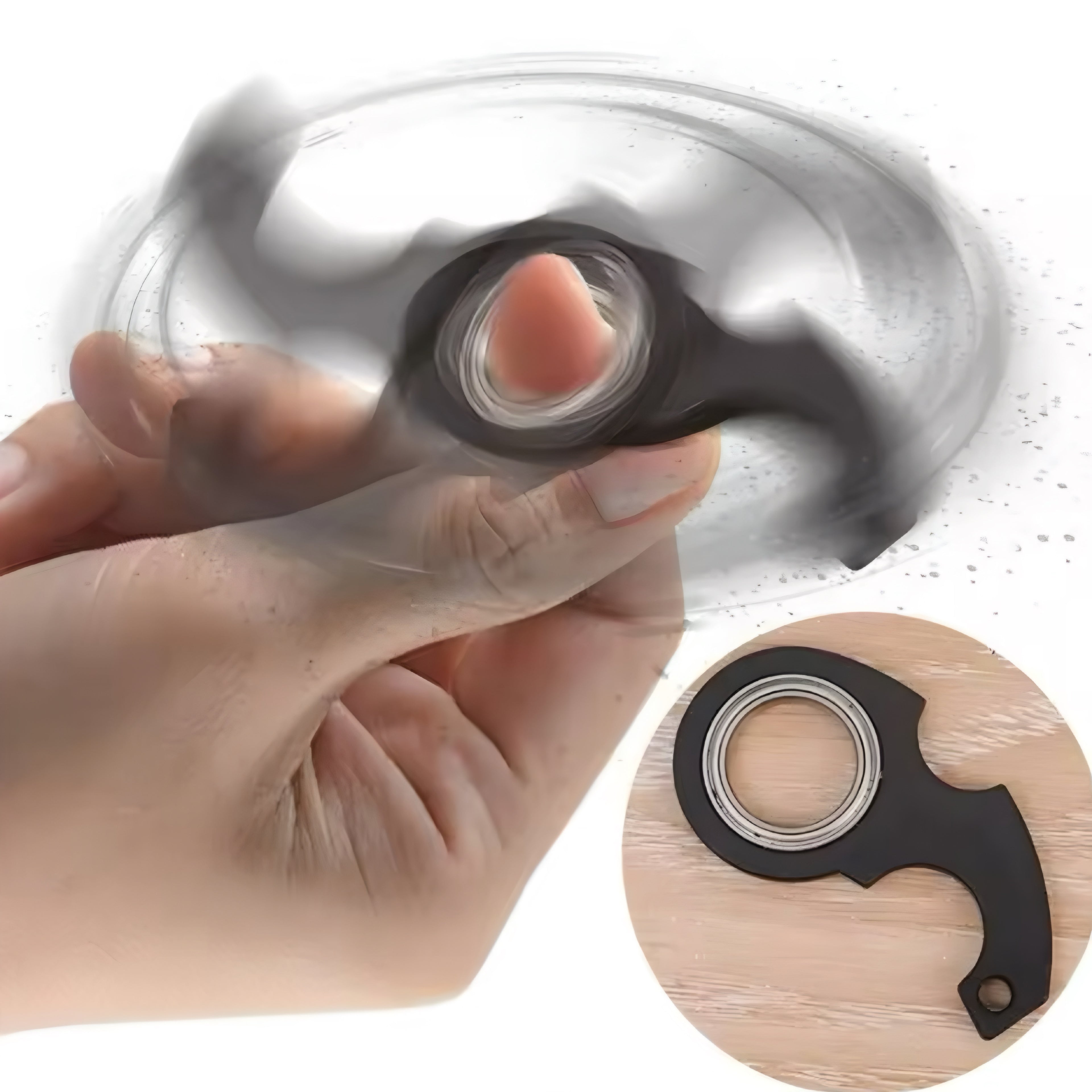 Llavero Fidget Spinner – Alivio del Estrés en Movimiento