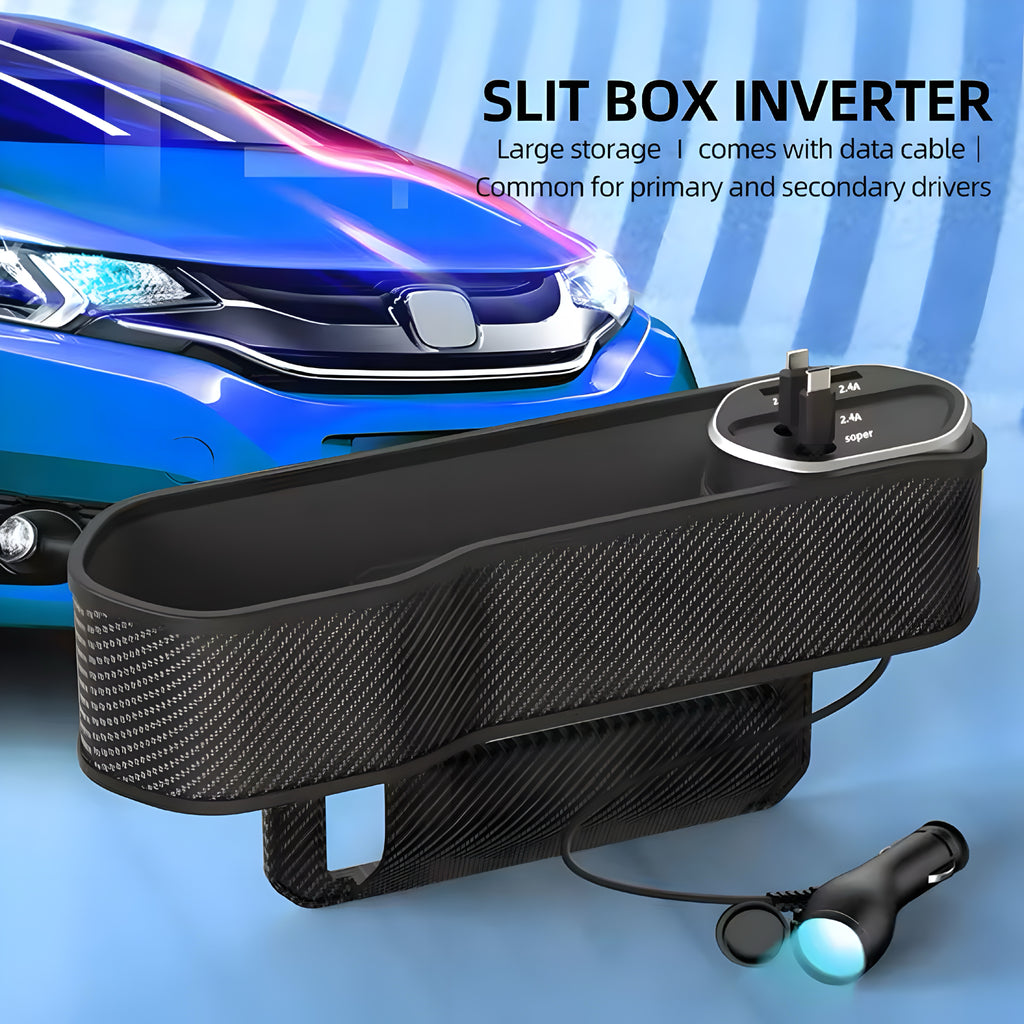 🚗 Organizador de Hueco para Asiento de Coche – Orden y Carga en Movimiento