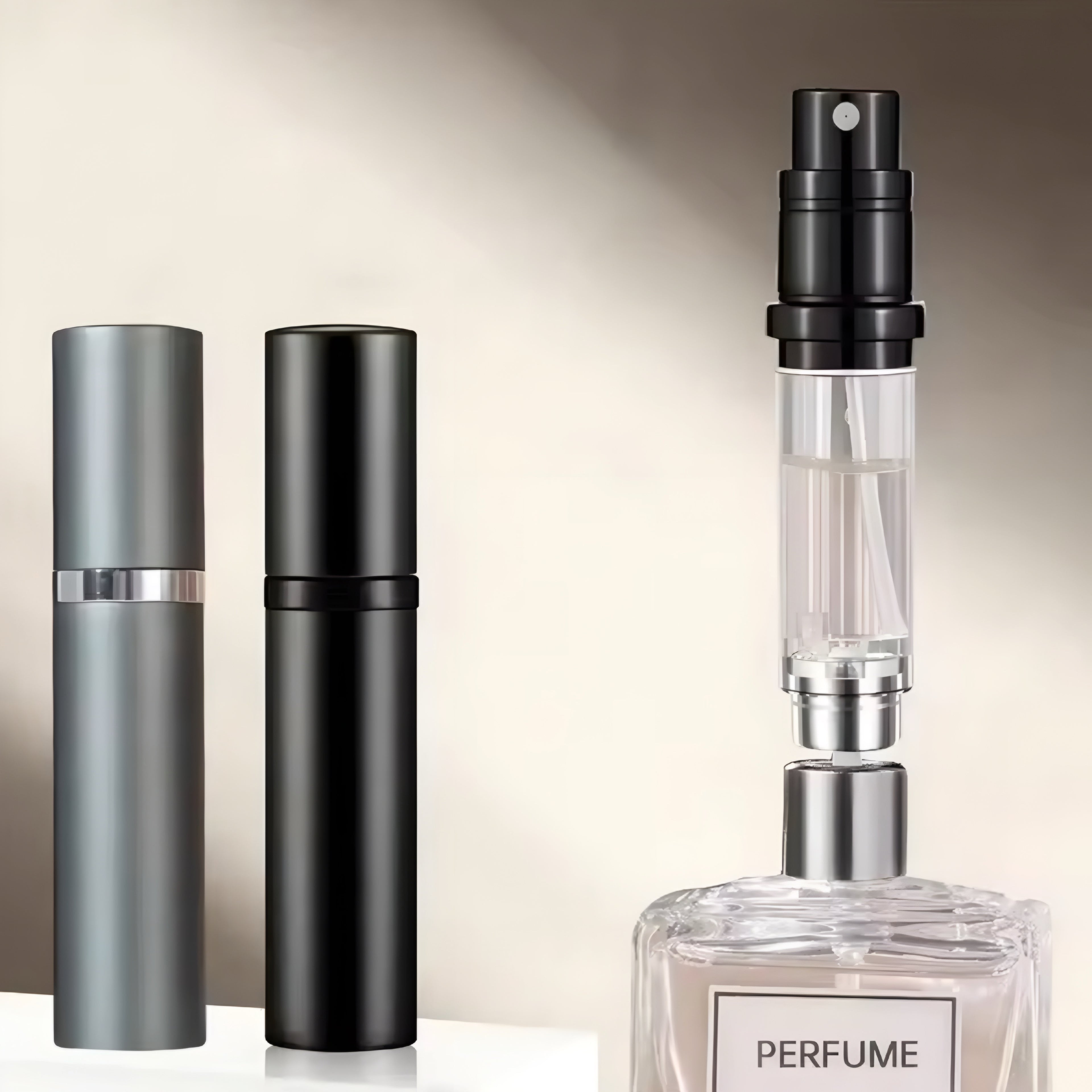🌬️ Atomizador Recargable de Perfume 5ml – Viaja Ligero, Mantente Fresco