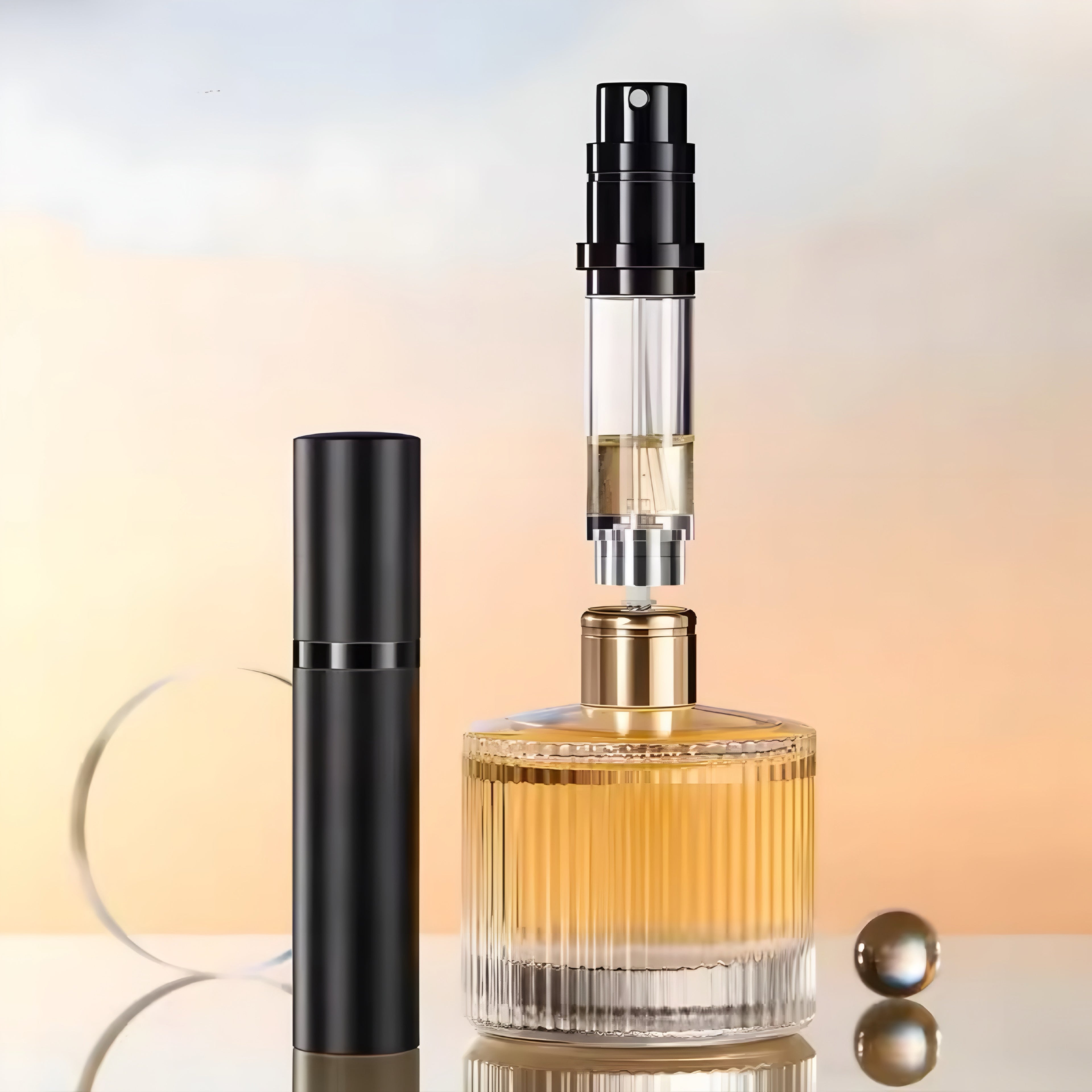 🌬️ Atomizador Recargable de Perfume 5ml – Viaja Ligero, Mantente Fresco