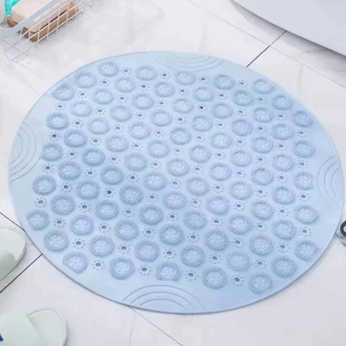 🛁 Alfombra de Ducha Antideslizante con Masaje – Relájate y Mantente Seguro