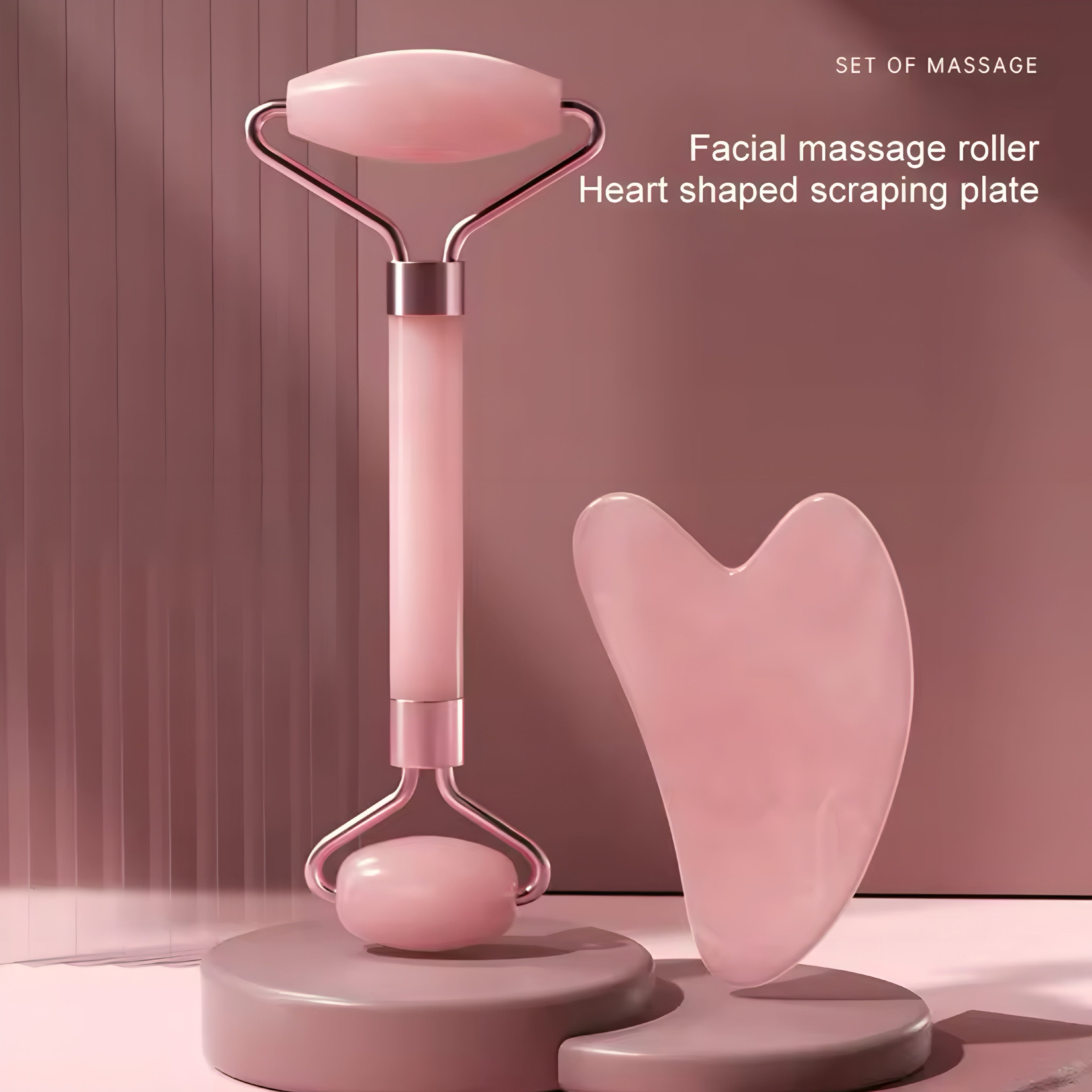 Set Roller y Gua Sha – Cuidado Facial de Calidad Spa en Casa
