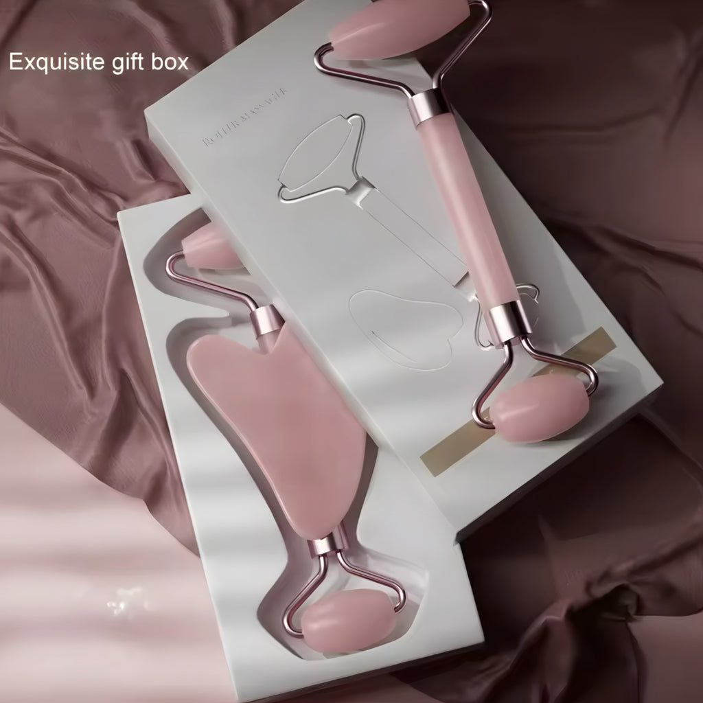 Set Roller y Gua Sha – Cuidado Facial de Calidad Spa en Casa
