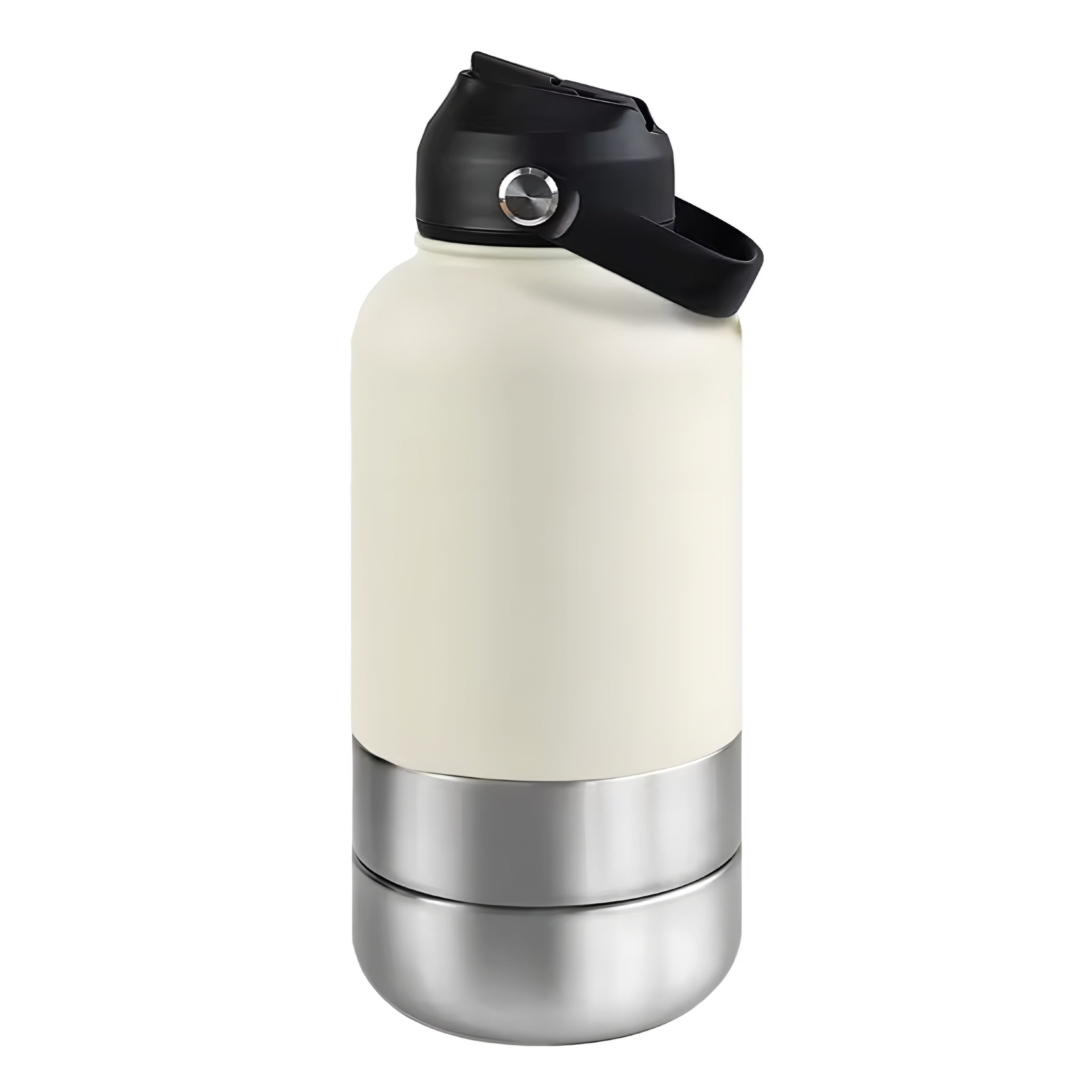 🐾 Botella de Agua de Acero Inoxidable 3 en 1 para Perro