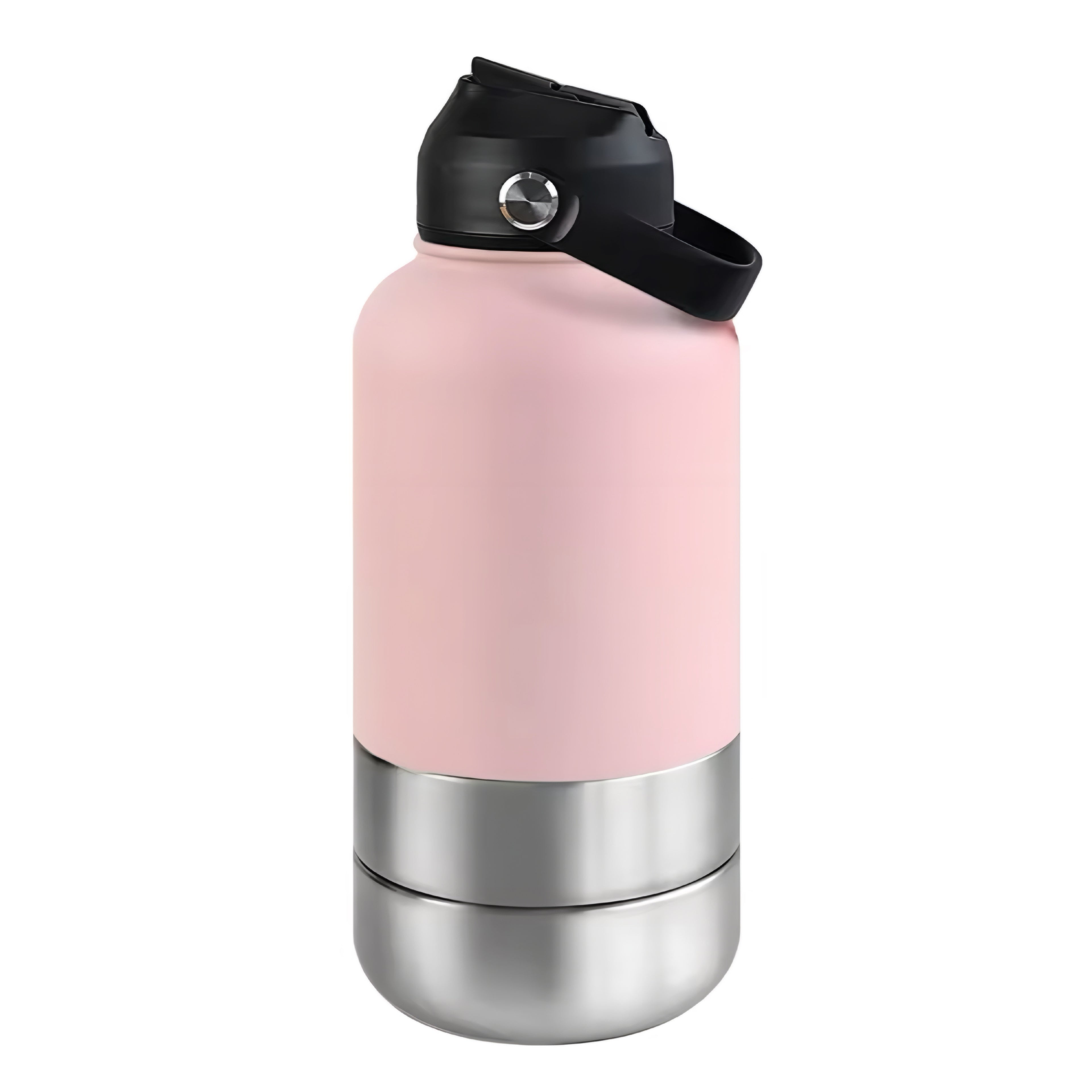🐾 Botella de Agua de Acero Inoxidable 3 en 1 para Perro